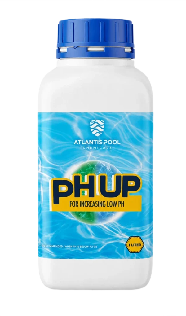 pH UP Atlantis Pool Chemicals 1 litre bottle